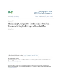 Monitoring Changes on the Sheyenne National Grassland Using Multitemproal Landsat Data
