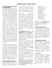 Software List