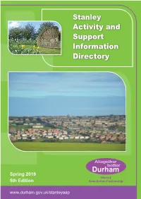Stanley Activity and Support Information Directory