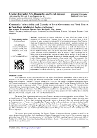 Community Vulnerability and Capacity of Loca