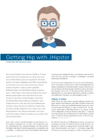Getting Hip with Jhipster Frederik Hahne, WPS Management Gmbh