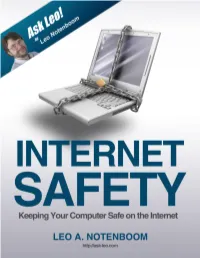 Internet Safety: Keeping Your Computer Safe on the Internet