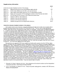 Supplementary Information Page