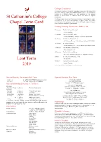 Term Card Lent 2019 Small Image