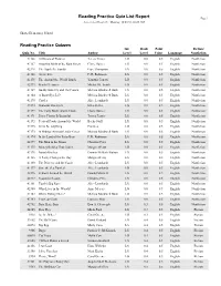 AR List by Book Level