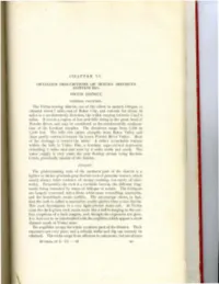 Detailed Descriptions of Mining Districts
