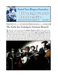 Bloomin' Bluegrass Festival