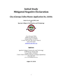 Initial Study Mitigated Negative Declaration