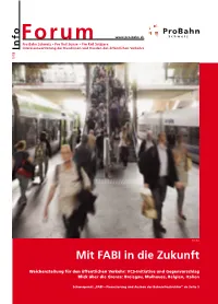 Mit FABI in Die Zukunft