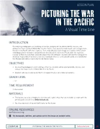 Picturing the War in the Pacific a Visual Time Line