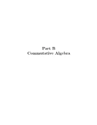 Quick Course on Commutative Algebra