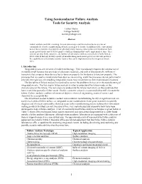 Using Semiconductor Failure Analysis Tools for Security Analysis