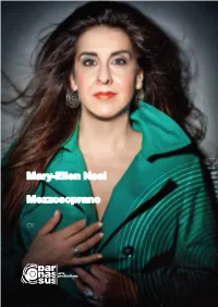 Mary-Ellen Nesi Mezzosoprano