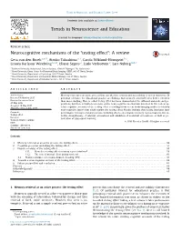 Testing Effect”: a Review