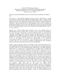 Origin of the Rosicrucian Society (Paper Presented and Read at the First Annual Convocation of Delaware College, S