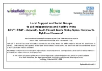 Support & Social