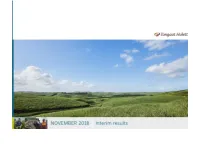 Tongaat Hulett Interim Presentation