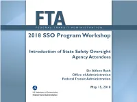 2018 SSO Workshop Introduction of Ssoas