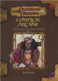 Complete Arcane.Pdf