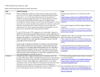 COVID-19 Update Log, October 21, 2020 Hawaii Public Policy