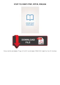 Exit to Eden Ebook