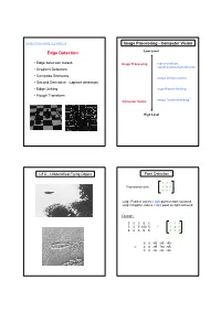 Edge Detection Low Level