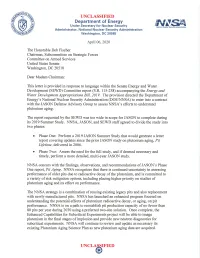JASON Letter Report on Pit Aging
