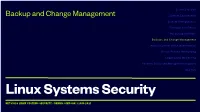NETS1028 06 Backup and Change Mgmt