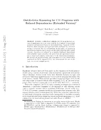 Owicki-Gries Reasoning for C11 Programs with Relaxed Dependencies (Extended Version)?