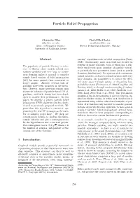 Particle Belief Propagation