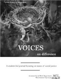 Volume II, Issue I, Spring 2013