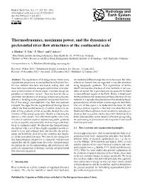 Articles and Thus Only Consider the Mo- with Solar Radiation