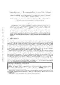 Faster Recovery of Approximate Periods Over Edit Distance