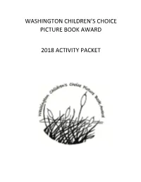 2018 Activity Packet