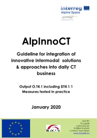 O.T4.1 Including DT4.1.1 Measures Tested in Practice