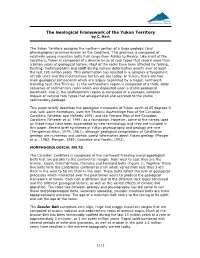 The Geological Framework of the Yukon Territory by C