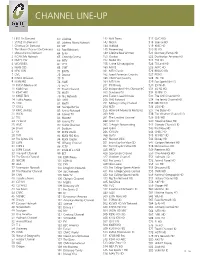 Channel Line-Up