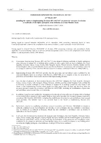 Commission Implementing Decision (Eu) 2017