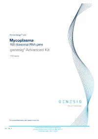 Mycoplasma Genesig Advanced