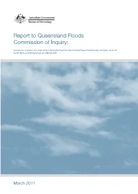 Report to Queensland Floods Commission of Inquiry
