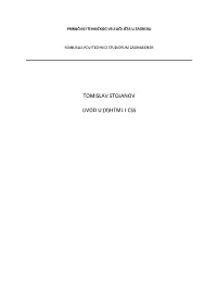 Uvod U (X)Html I Css
