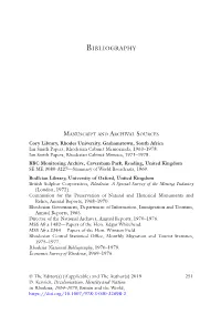 Bibliography