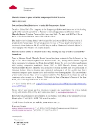 Marcelo Gomes to Guest with the Semperoper Ballett Dresden