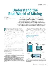 Understand the Real World of Mixing