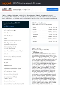 202 LTD Bus Time Schedule & Line Route