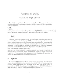 Apuntes De LATEX