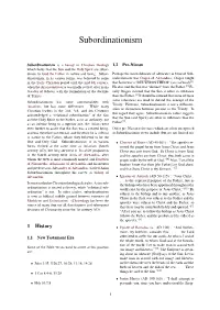 Subordinationism