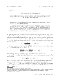 A. I. Bandura, M. M. Sheremeta BOUNDED L-INDEX and L-M