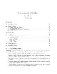 Getting Started Deciphering