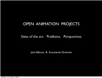 Open Animation Projects